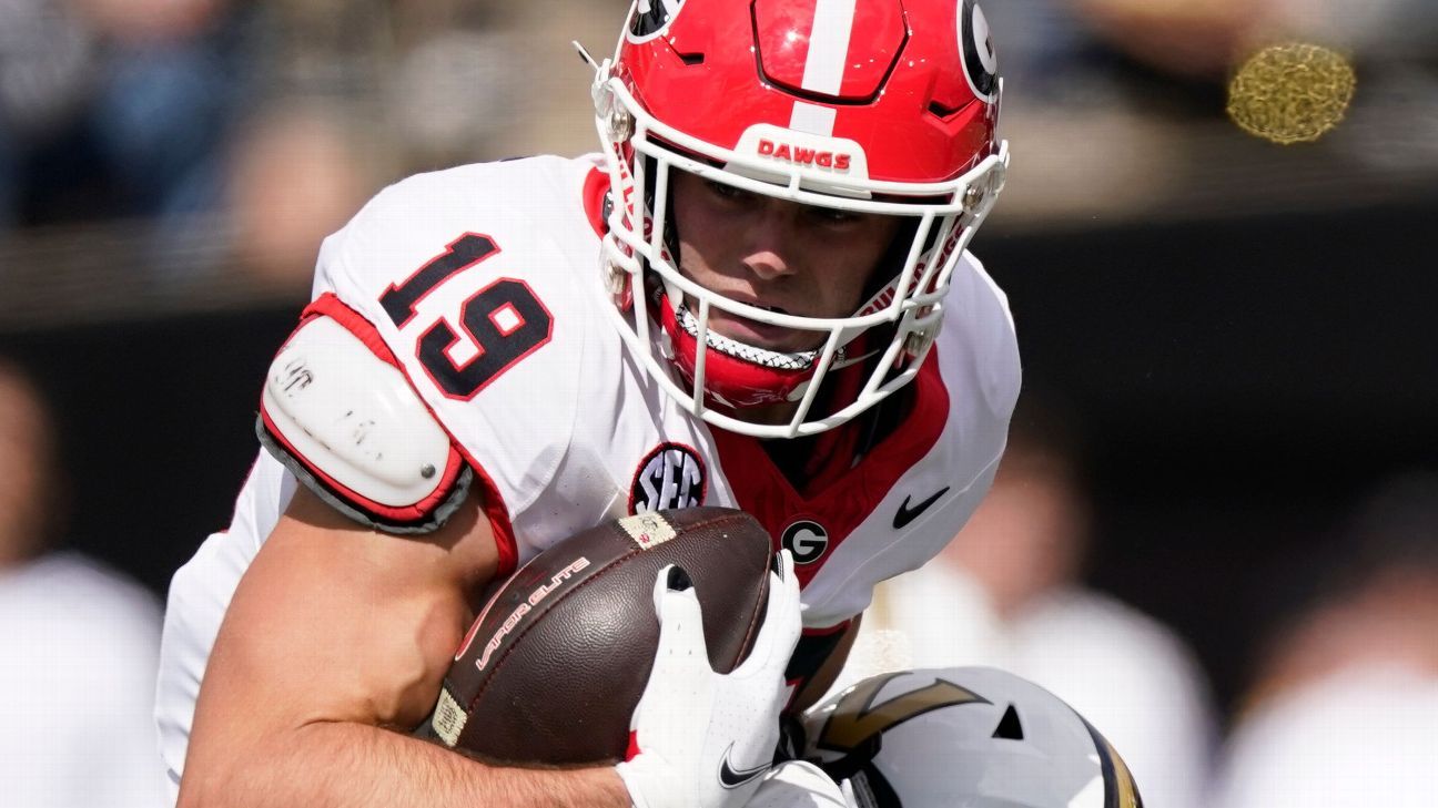 Georgia's Bowers injures ankle, X-rays negative
