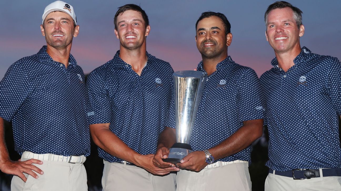 Bryson DeChambeau’s squad wins team title in LIV Golf finale