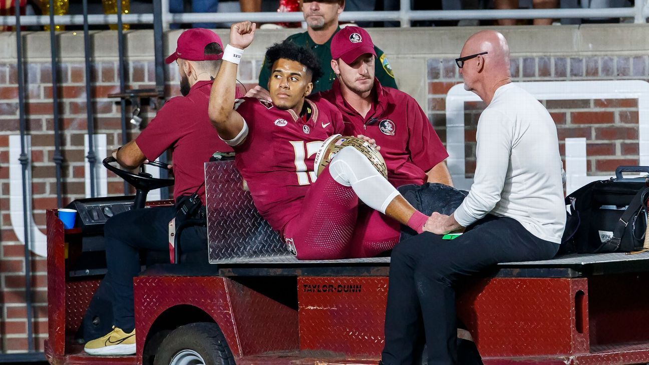 As unbeatens keep rolling, devastating Jordan Travis injury gives 2023 its first major plot twist