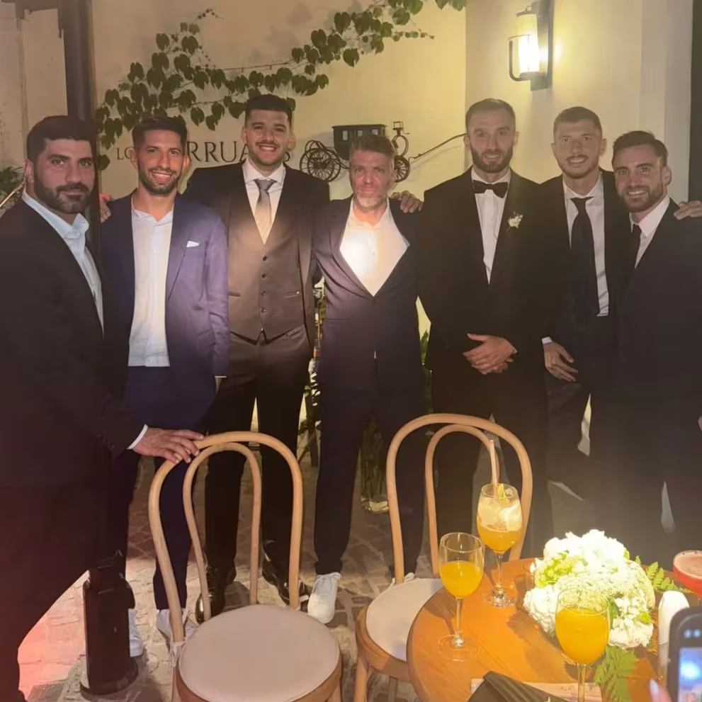 German Pizzella got married: which of the world champions went to the wedding?