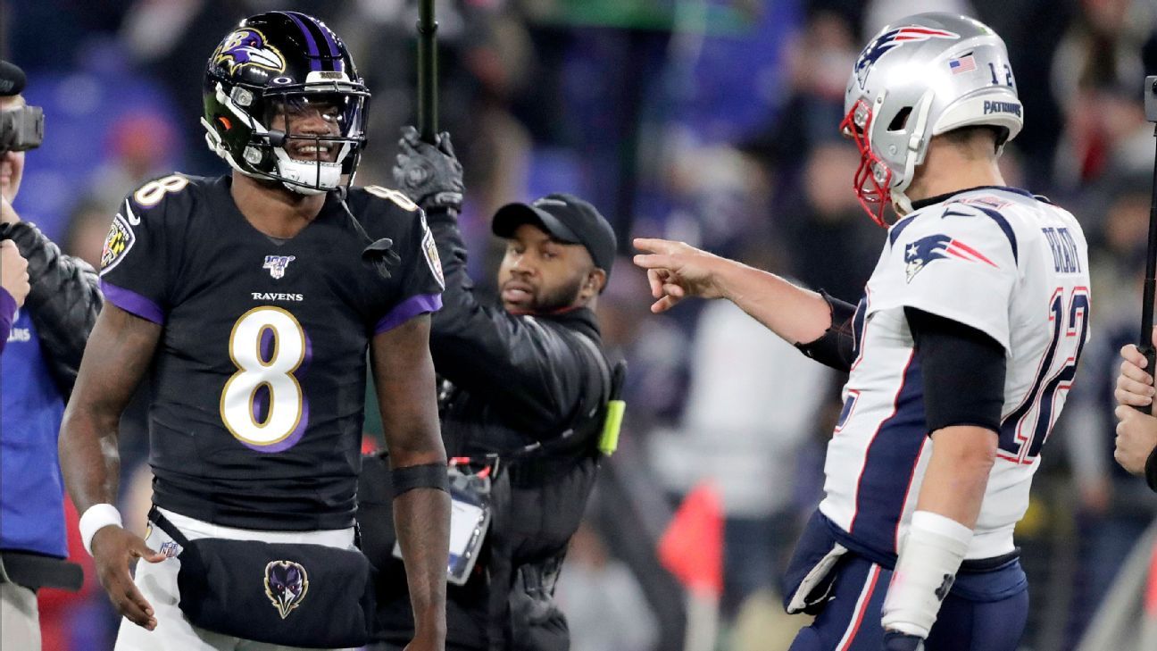 Tom Brady praises Lamar Jackson: 'You're the reason people watch the NFL'
