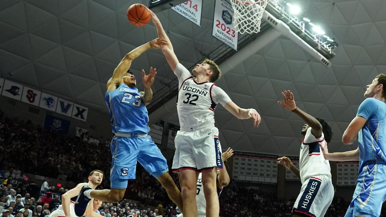 Men’s Power Rankings: UConn holds the line, questions for Kansas Men’s Power Rankings: UConn holds the line, questions for Kansas