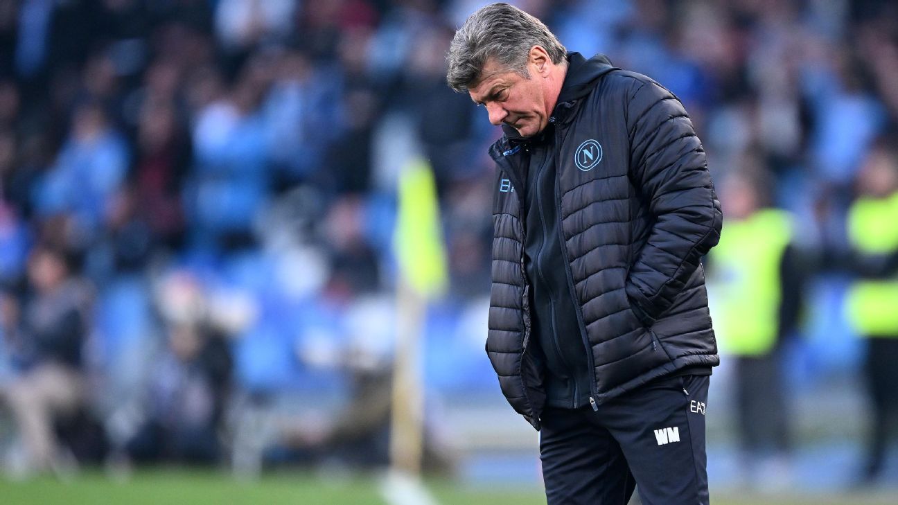 Mazzarri was sacked by Napoli two days before the match against Barcelona