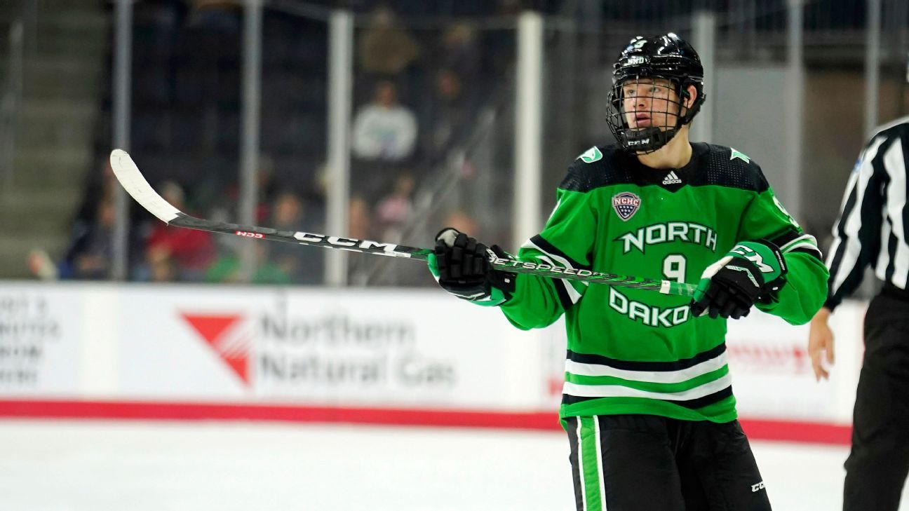Hobey Baker finalist Blake signs with Hurricanes