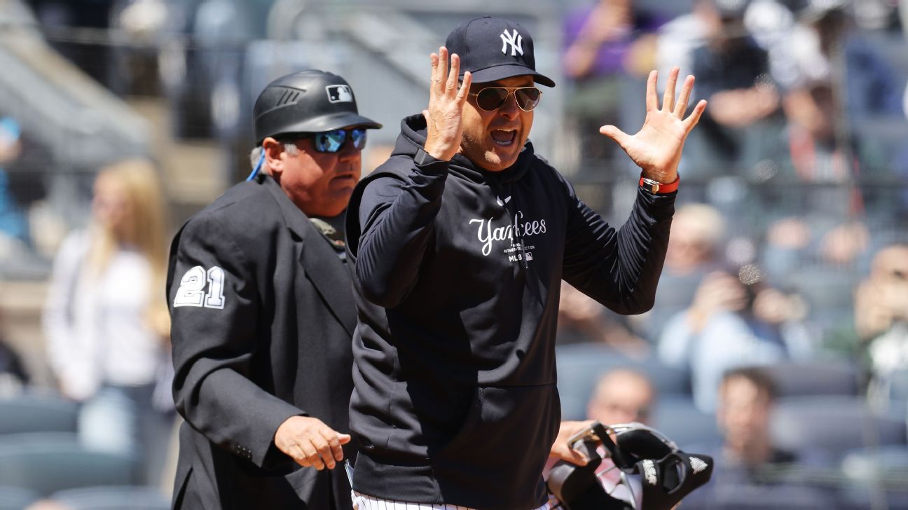 Yanks' Boone ejected, says fan berated umpire