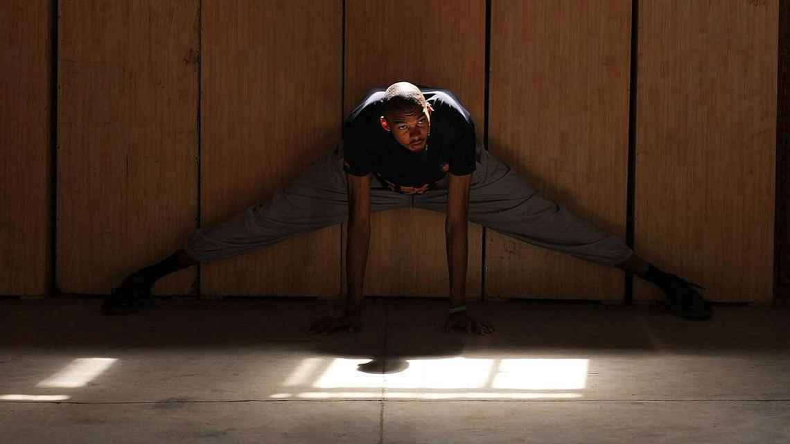 Victor Wembanyama training at Shaolin temple