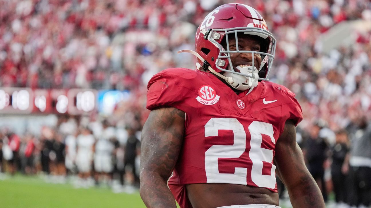 Alabama RB Miller questionable for Vols game Alabama RB Miller questionable for Vols game