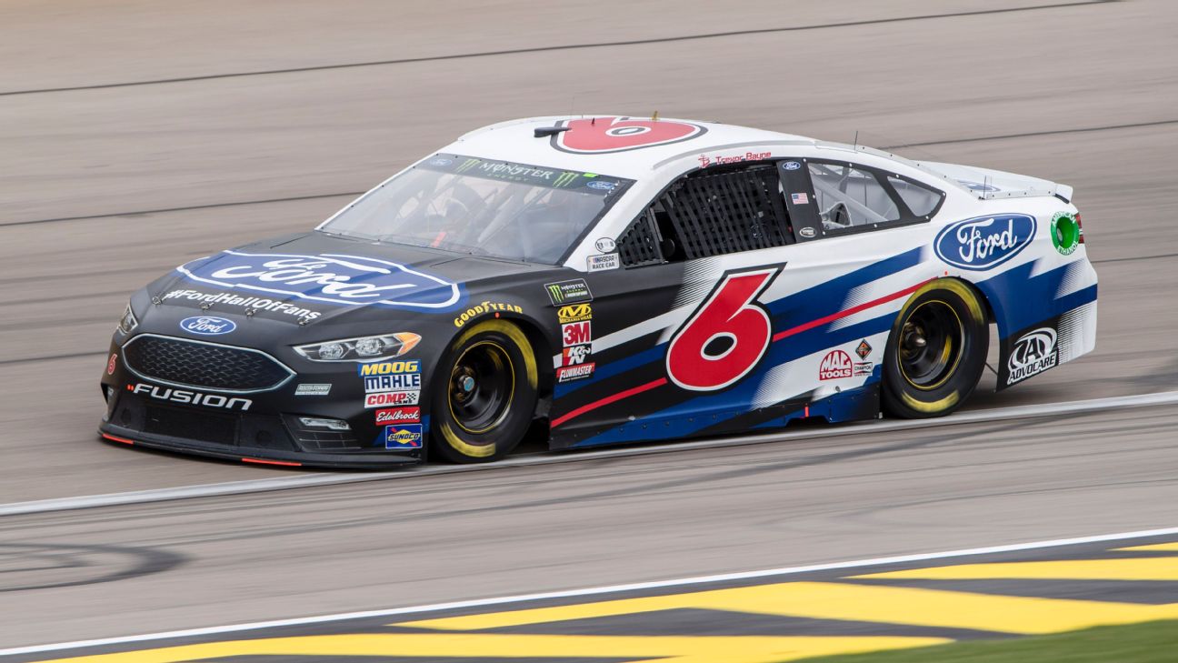 NASCAR - How Trevor Bayne has seen an uptick in his performance ...